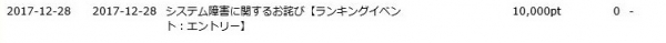 ハピタスのシステム障害に関するお詫び