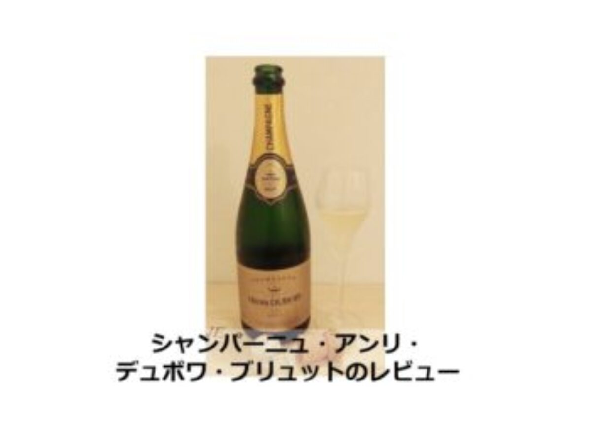 シャンパーニュ・アンリ・デュボワ・ブリュット | シャンパンも