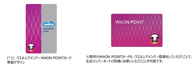 2023年1月からWAON POINTがウエル活に使えるように