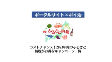 2023年内のふるさと納税を攻略！超絶お得なキャンペーン一覧