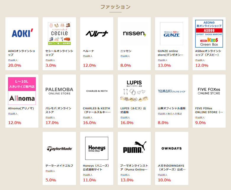 モッピーの日（2025年5月）ファッション