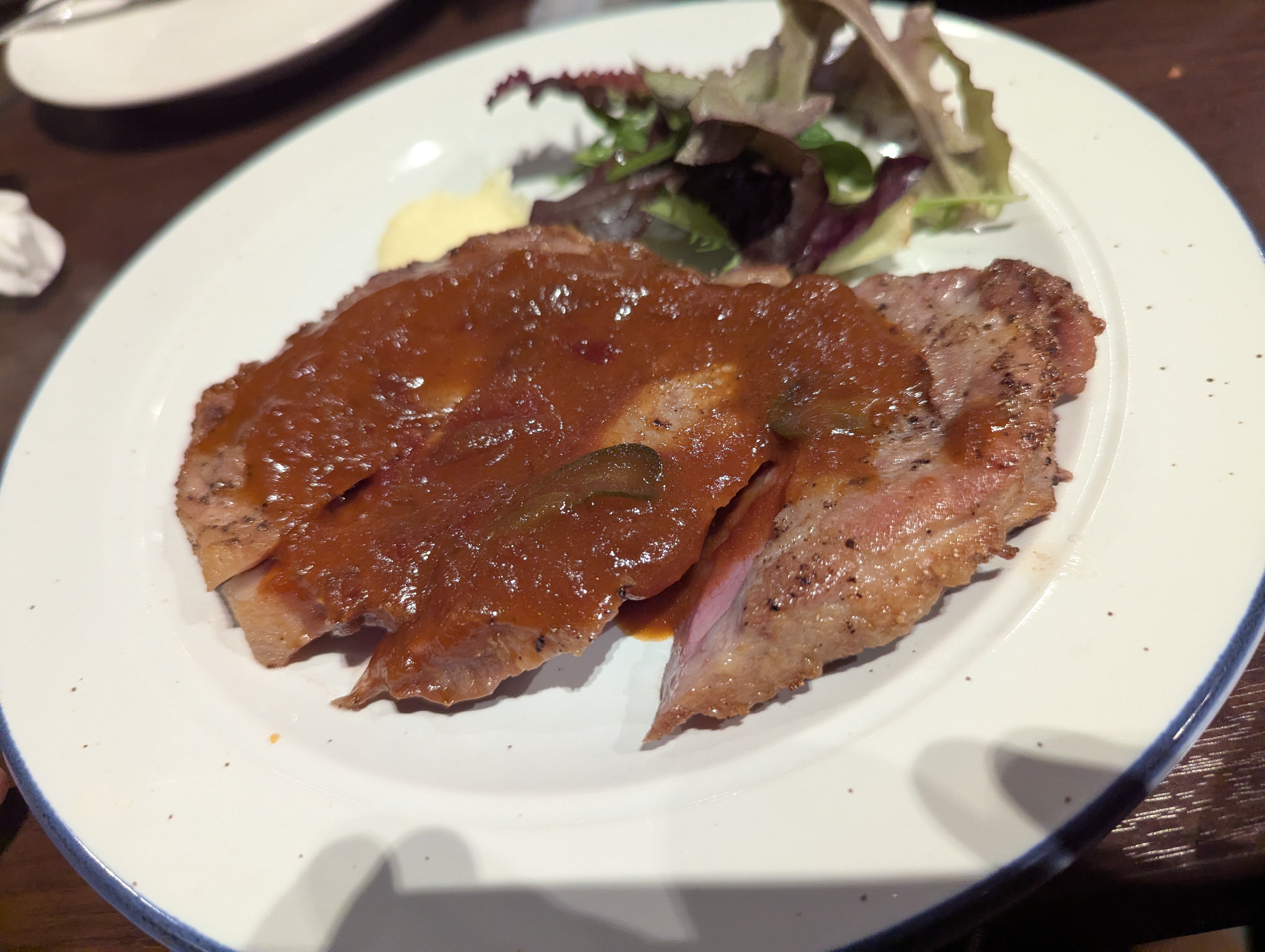 俺のフレンチ フランス産豚肩ロースのロティ