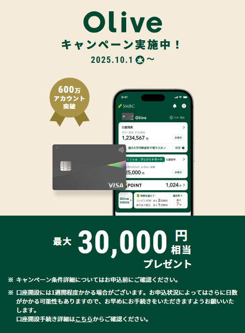 三井住友Olive(202510)