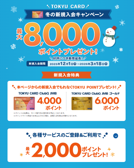 東急カードCP（202602）