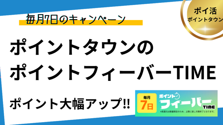 ポイントタウン　ポイントフィーバーTIME　サムネイル