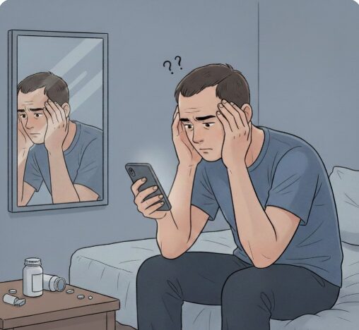 AGA治療イラスト