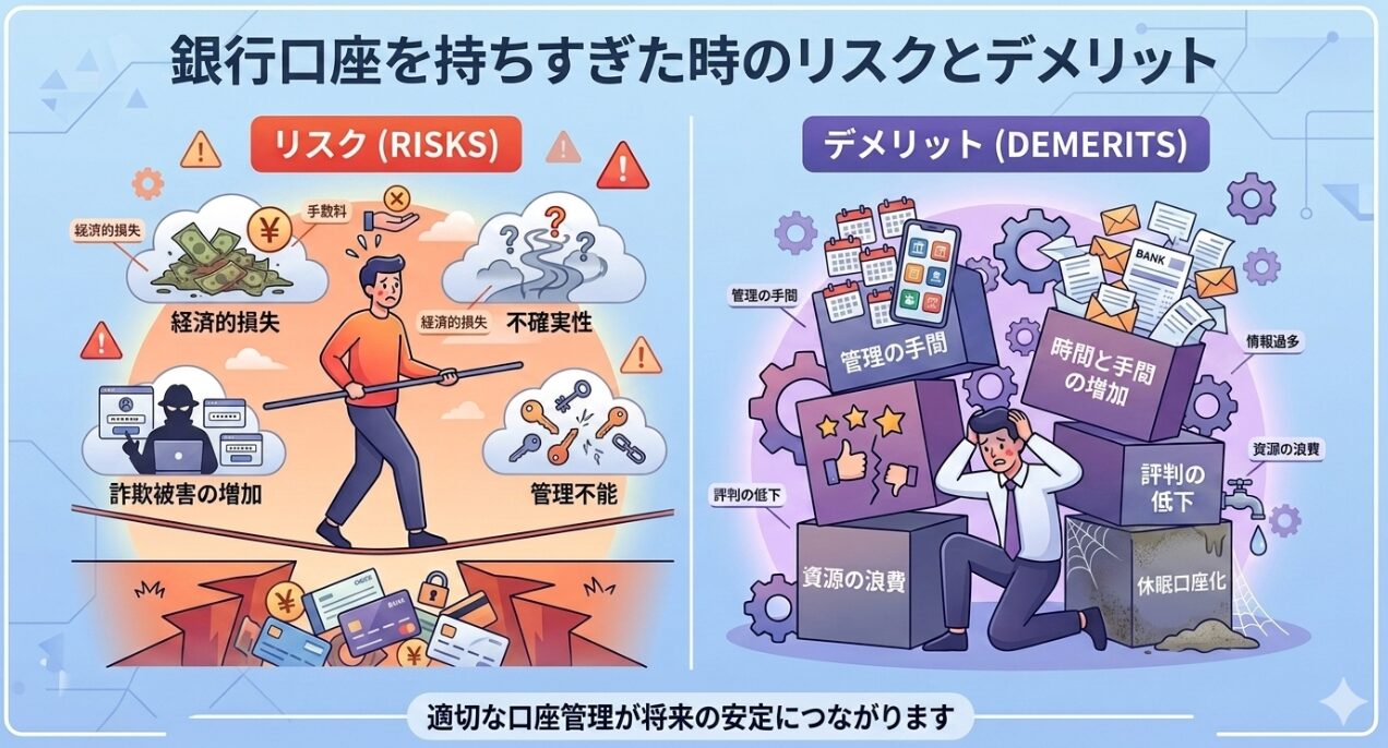 web 口座 デメリット