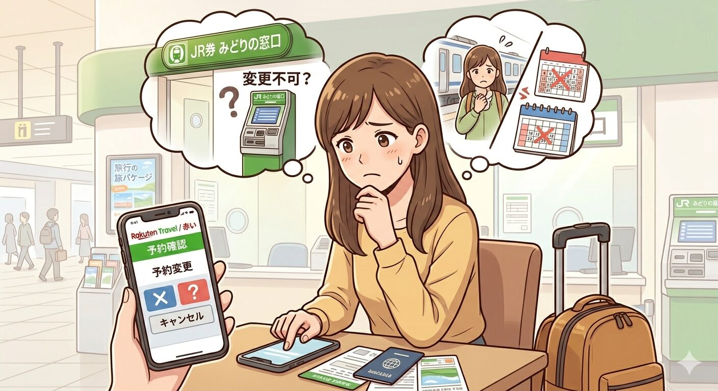 楽天トラベル 赤い風船 予約変更