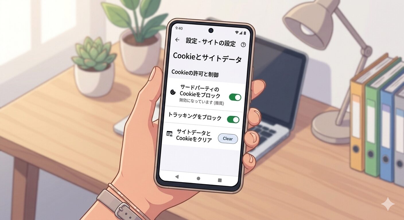 Androidのcookie設定