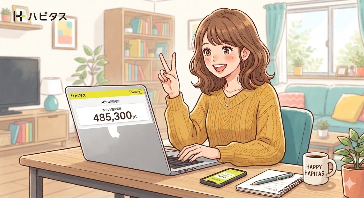 ハピタスは高額案件が多いポイントサイト№1