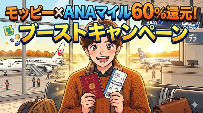 モッピーのANAブーストキャンペーン（202610）